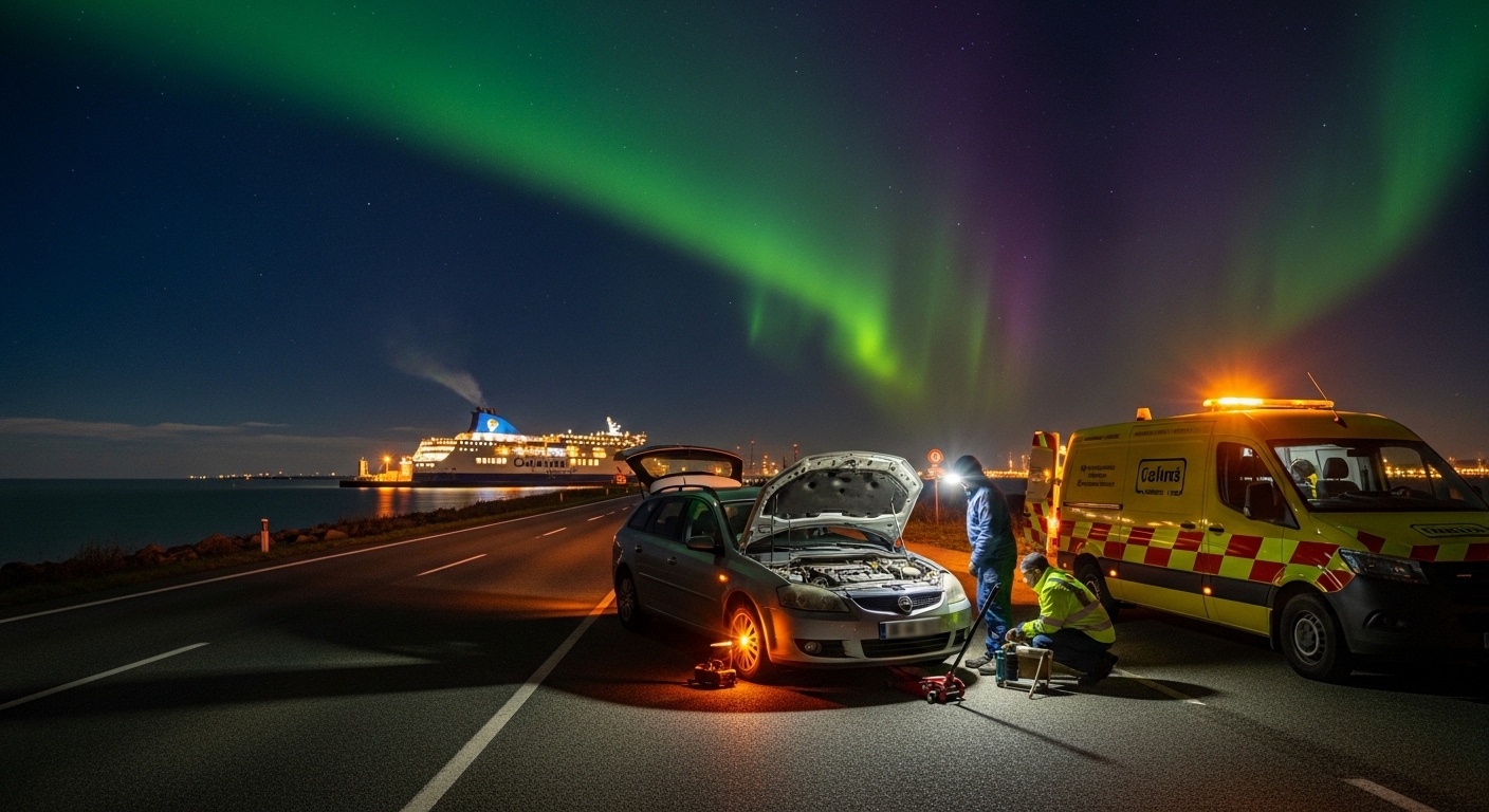 Towing in Calais