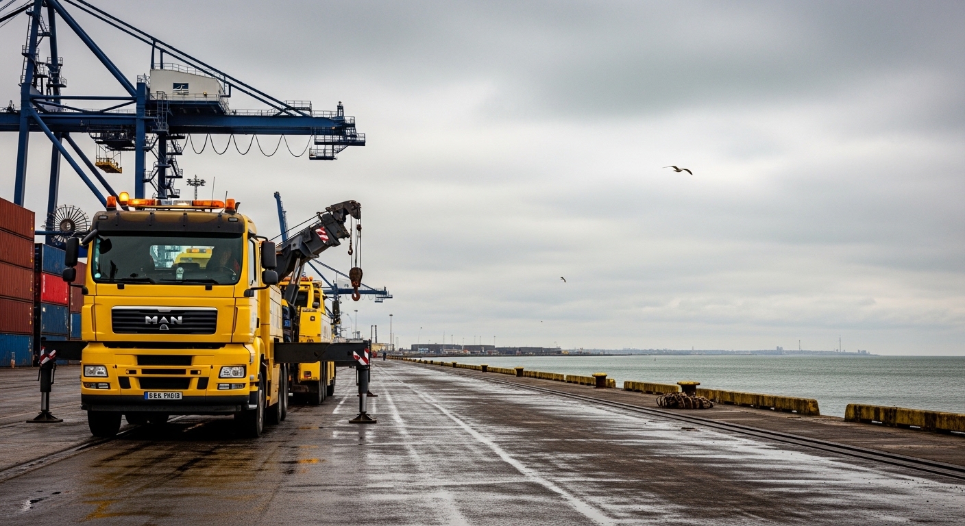 Towing in Dunkerque