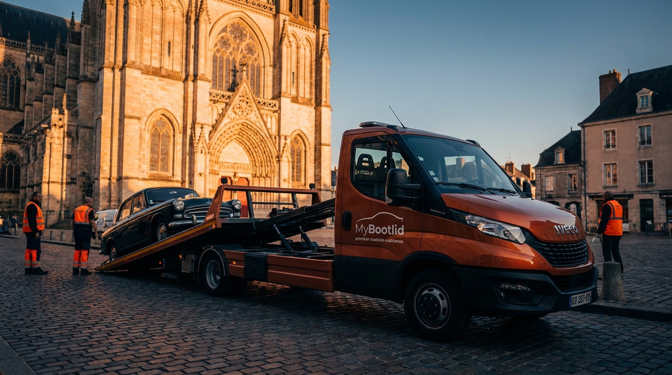 Towing in Le Mans