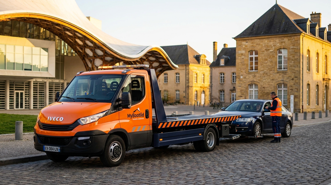 Towing in Metz