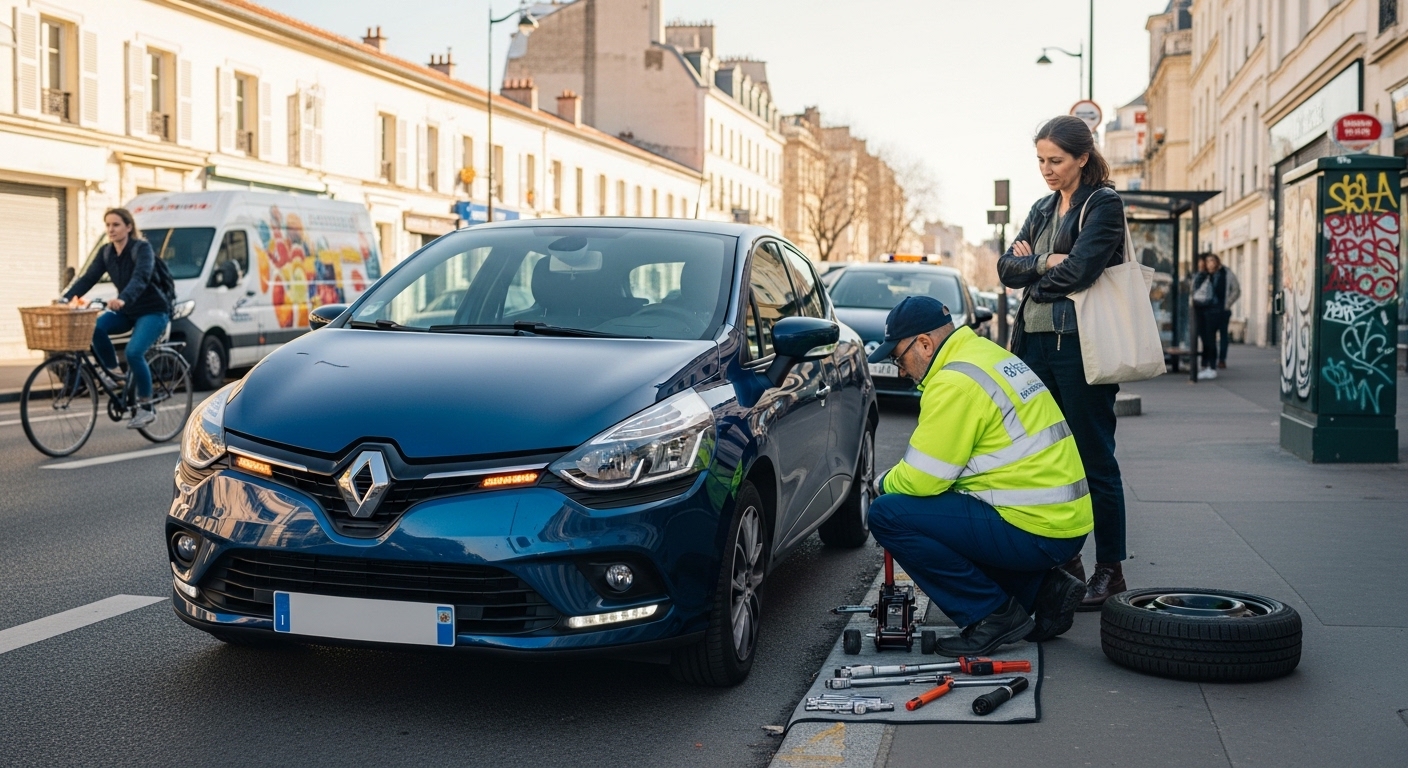 Towing in Montreuil