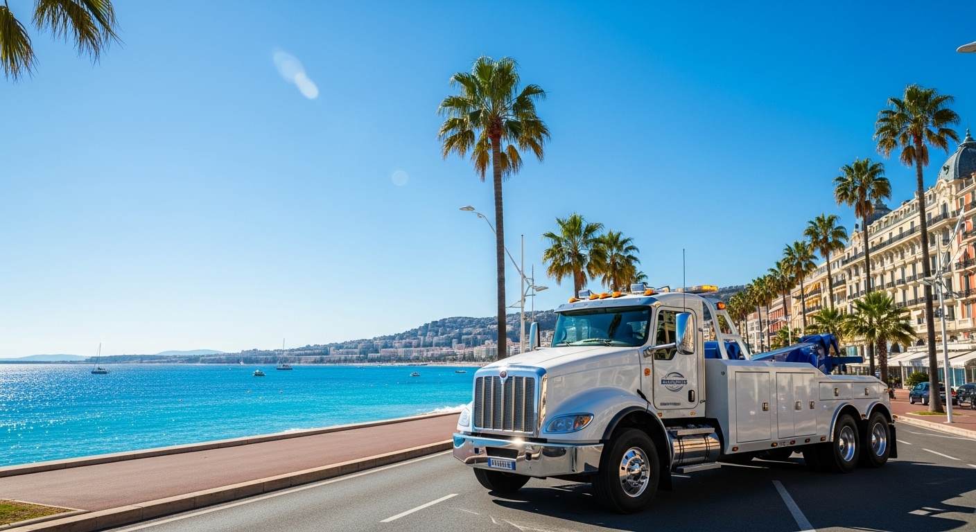 Camion de dépannage à Nice