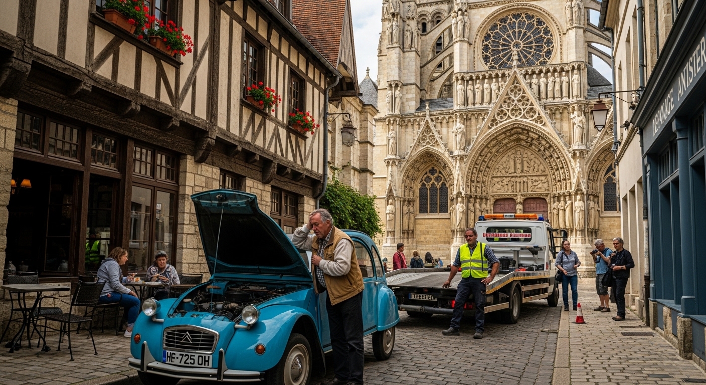 Remorquage à Poitiers