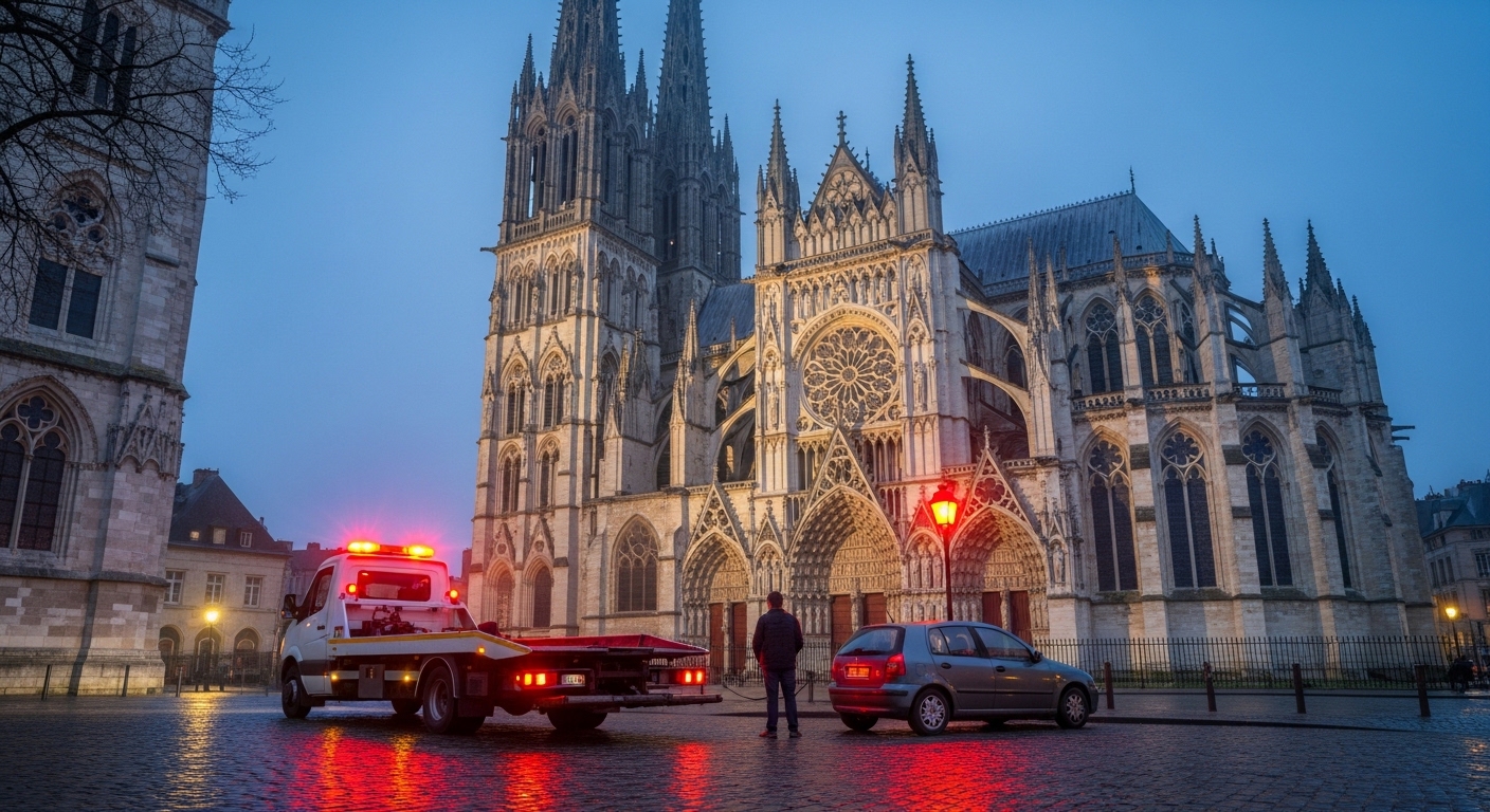 Towing in Rouen