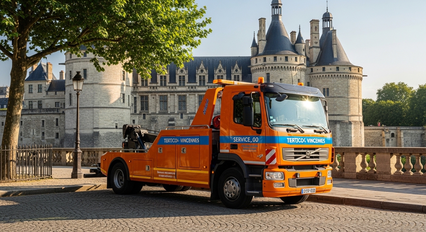Crevaison à Vincennes